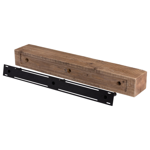 Dogberry Collections Solid Beam Fireplace Mantel Shelf & Reviews Wayfair